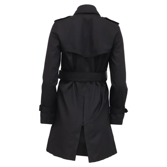Burberry Trench Coat in Black Polyester - Picture 4 of 6